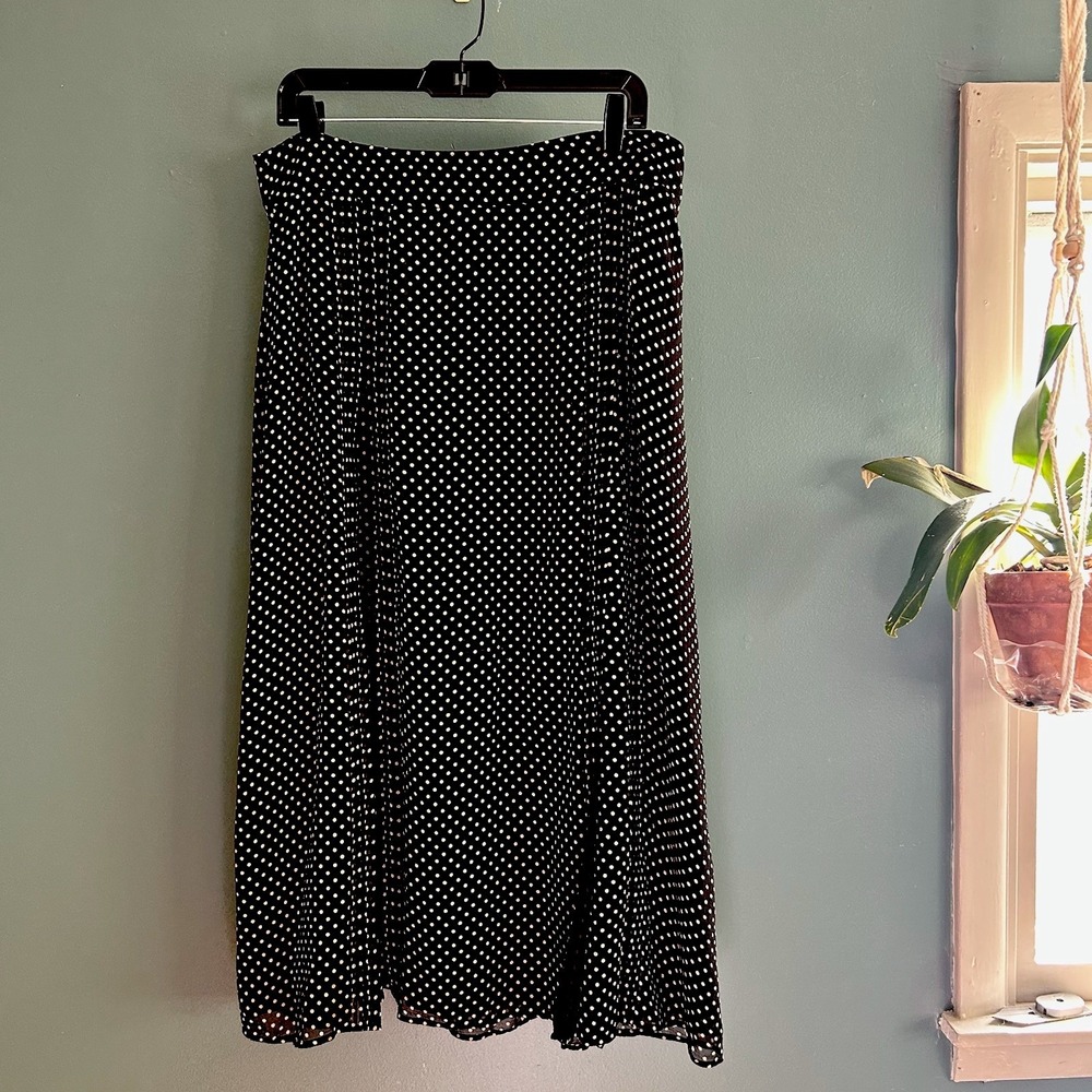 Burberry Pokadot Skirt Size 12